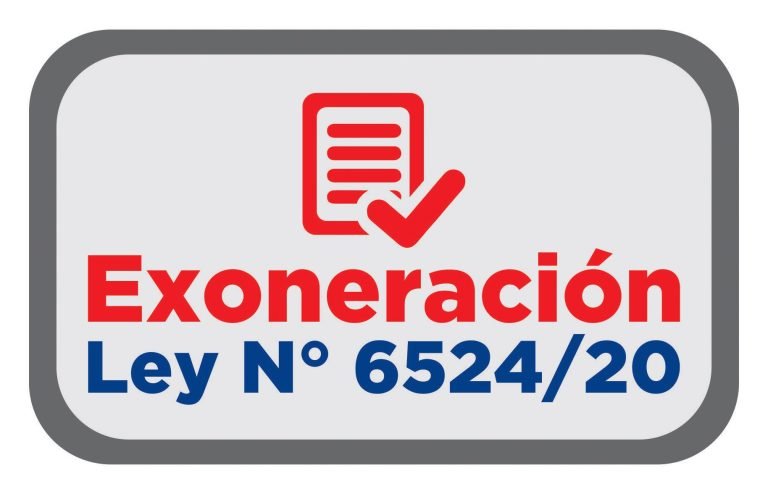 Ande Exoneración de Facturas según Ley 6524-20 boton