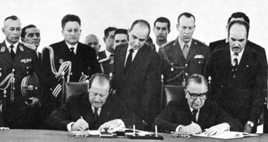 Tratado de Itaipú firma Strossner paraguay