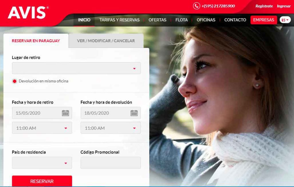 Alquiler de autos ⊛【¿Buscas rentar carros en Paraguay Online?】