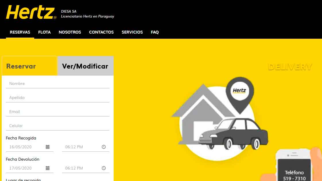 Alquiler de autos ⊛【¿Buscas rentar carros en Paraguay Online?】