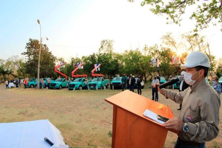 ANDE inició Operativo Ñemyatyrõ Tendyry en San Bernardino ANDE inició Operativo Ñemyatyry Tendyry en San Bernardino