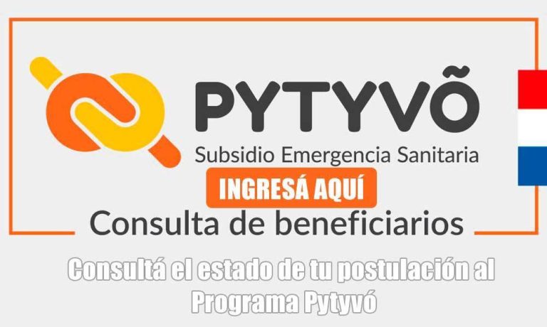 Pytyvo 2.0 Pagarán a otro grupo la semana que viene