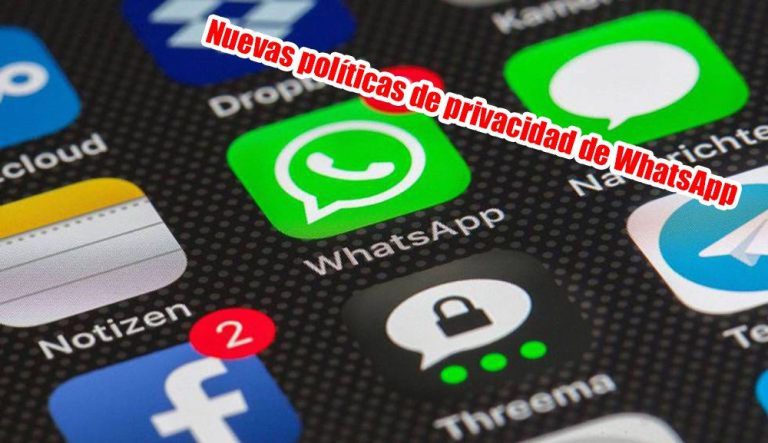 Nuevas políticas de privacidad de WhatsApp