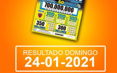 Telebingo Triple 24 de enero 2021