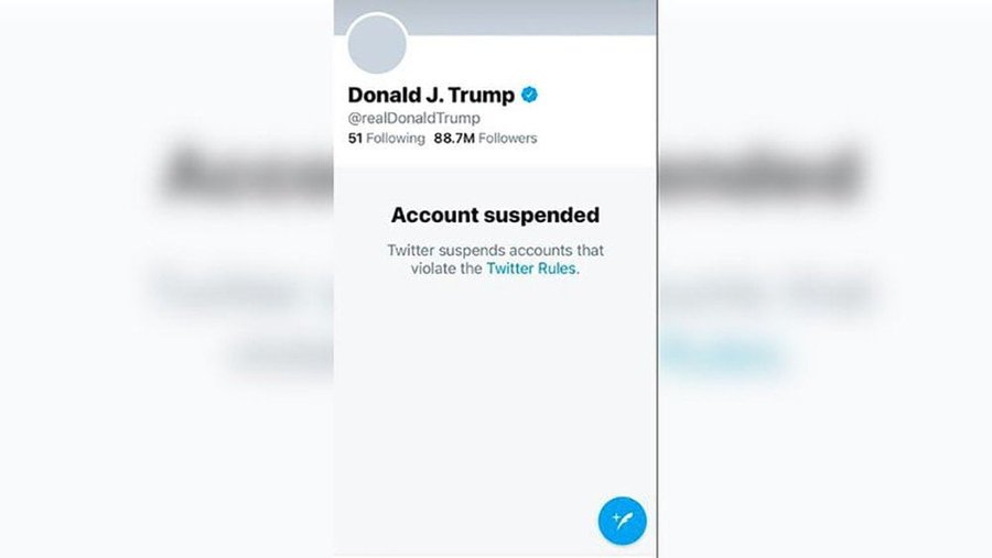 Twitter suspende cuenta de Donald Trump