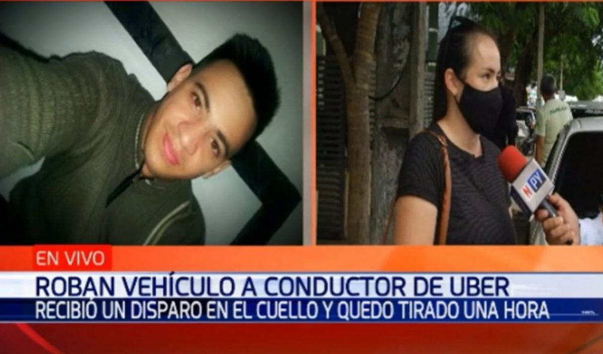 Conductor de Uber baleado y asaltado