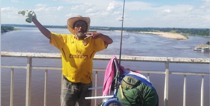 Un hombre cruzó el Chaco paraguayo a pie en 22 días