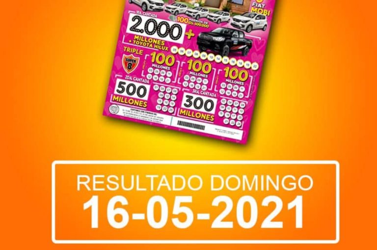 Resultado del Sorteo de Telebingo Triple 17 de Mayo 2021