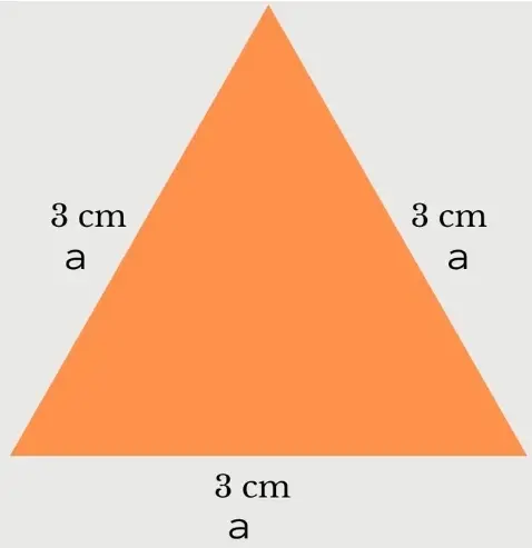 Cálculo del Perímetro Triángulo Equilátero