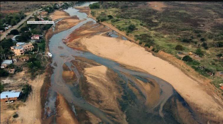 Crítica sequía en el Paraná obliga a parar los trabajos de dragado
