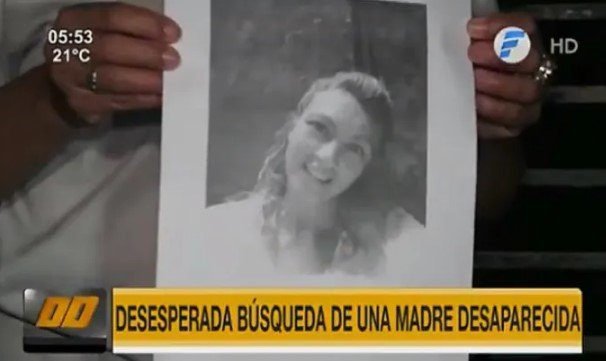 Desesperada búsqueda de una madre desaparecida hace más de un mes