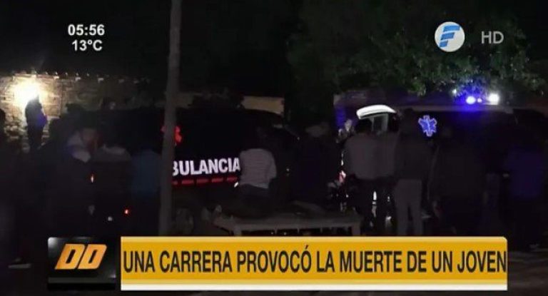 Joven muere baleado tras conflicto por carrera con apuestas en Capiatá