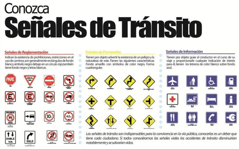 señales de transito