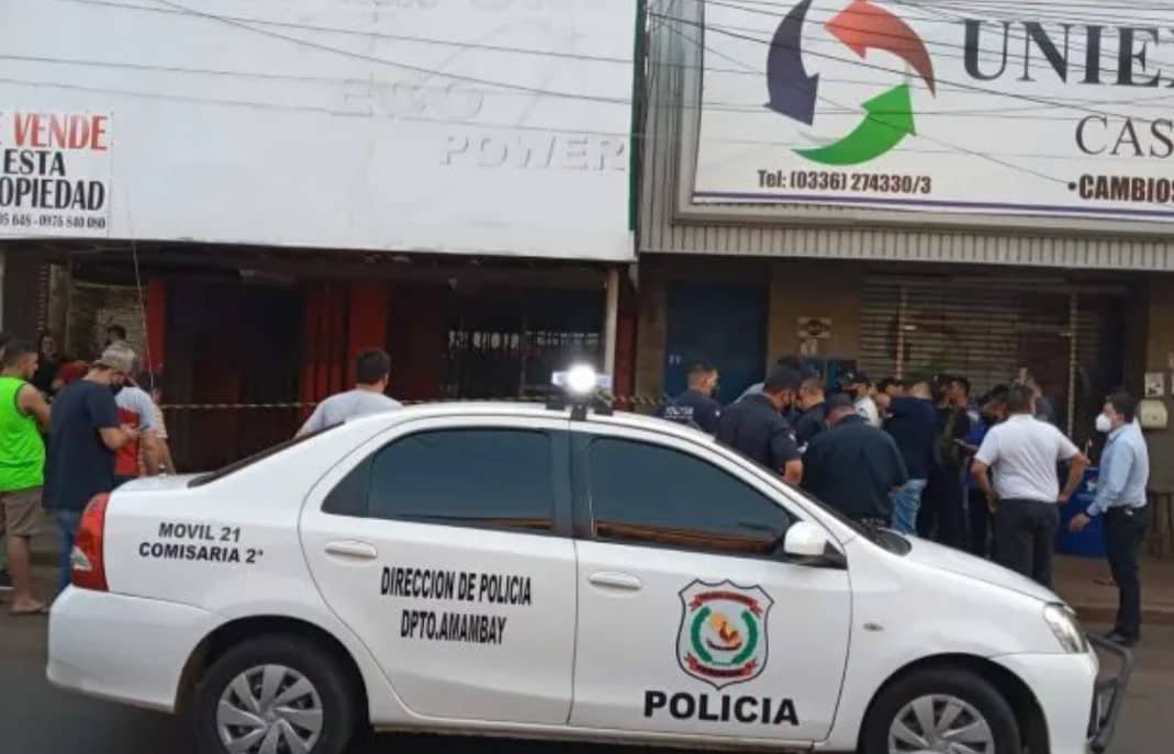 Guardia de seguridad mata a un hombre en Pedro Juan Caballero