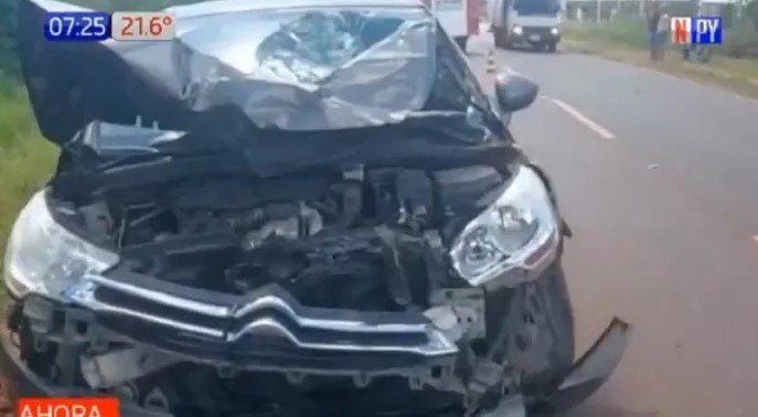 Joven madre muere en accidente de tránsito en Carapeguá