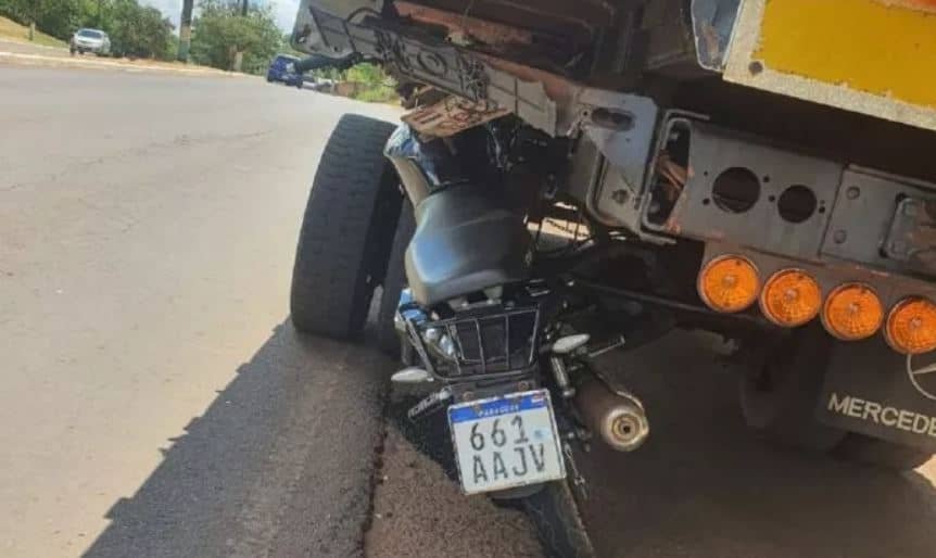 Motociclista muere en accidente de tránsito