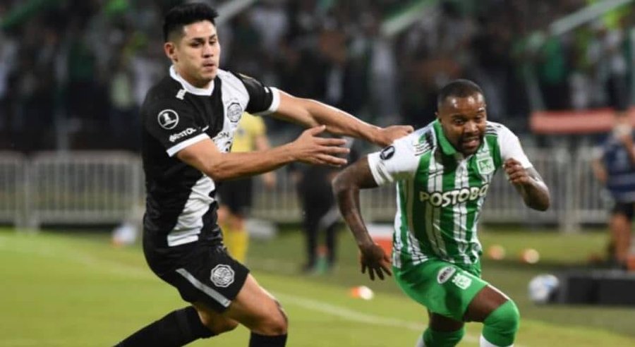 Olimpia resiste en Medellín y se cita con Fluminense