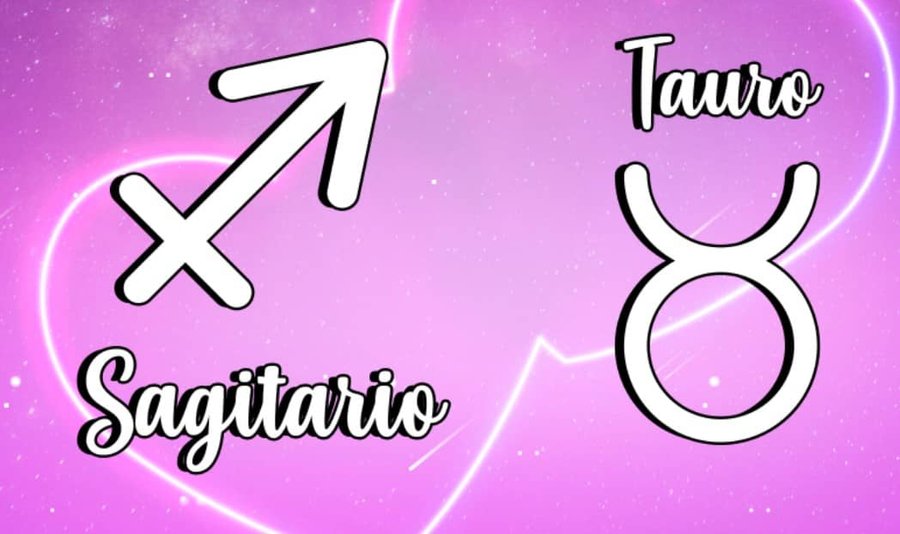 Signos del zodiaco compatibles Sagitario y Tauro