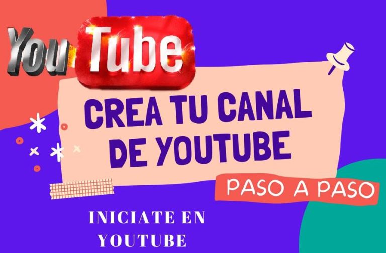 como crear canal de youtube 2022