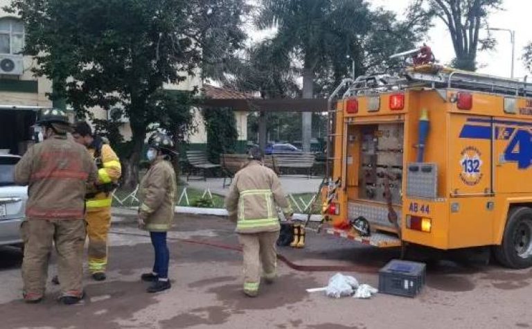 Incidente con productos químicos en Hospital San Jorge