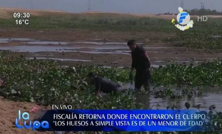 Para familiares de Peño no hay duda de que cadáver encontrado pertenece al menor