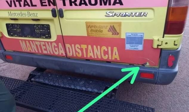 Sicarios balean ambulancia de bomberos que trasladaba a su víctima