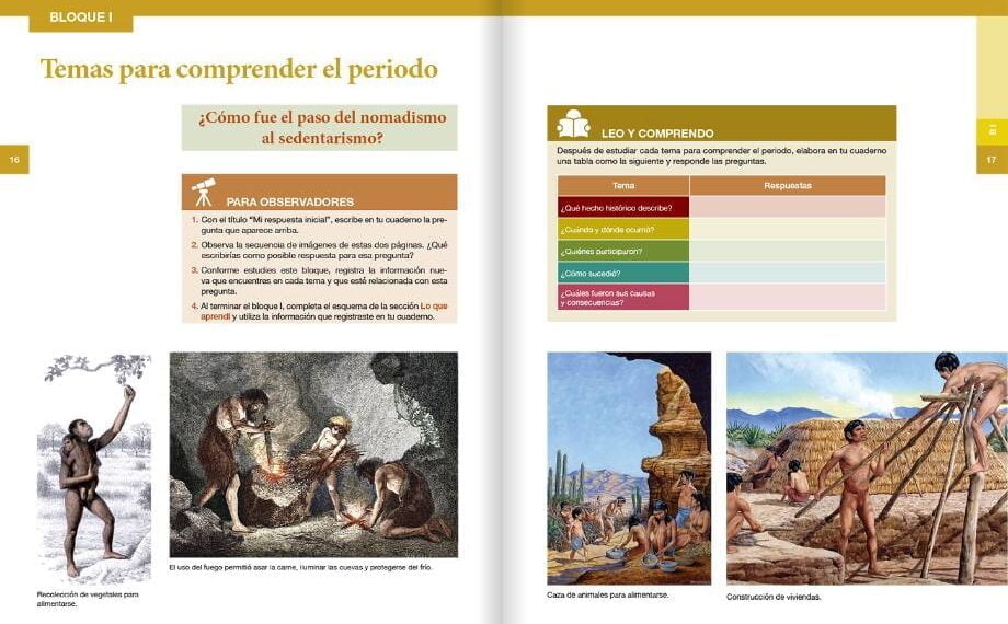 Libro de historia sexto grado de primaria ️ En PDF 👉 [contestado ]