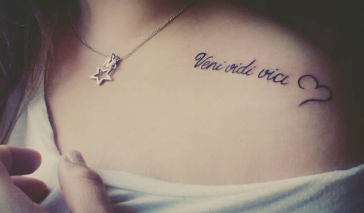 Veni Vidi Vici significado de la frase ▶️ Fotos, Imágenes, Tatuaje