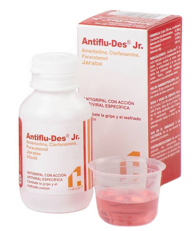 Antiflu Des Adultos Pediátrico y JR ▶️ ¿Para qué sirve Antiflu-Des? Dosis