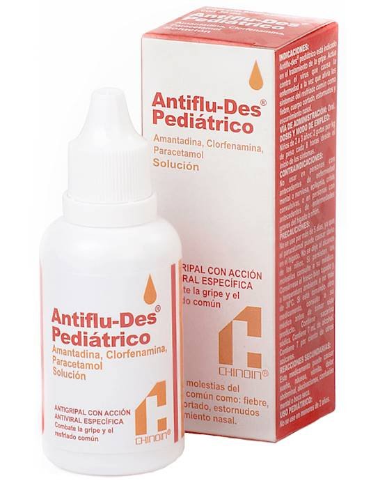 Antiflu Des Adultos Pediátrico y JR ▶️ ¿Para qué sirve Antiflu-Des? Dosis