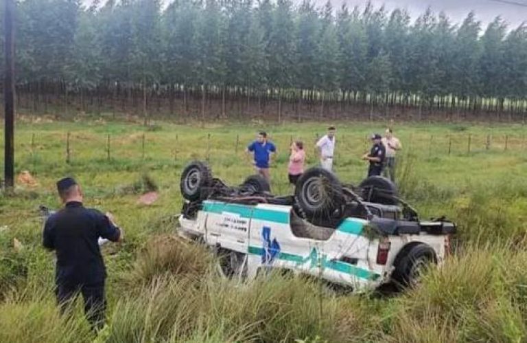 Beba de 4 meses muere tras vuelco de una ambulancia