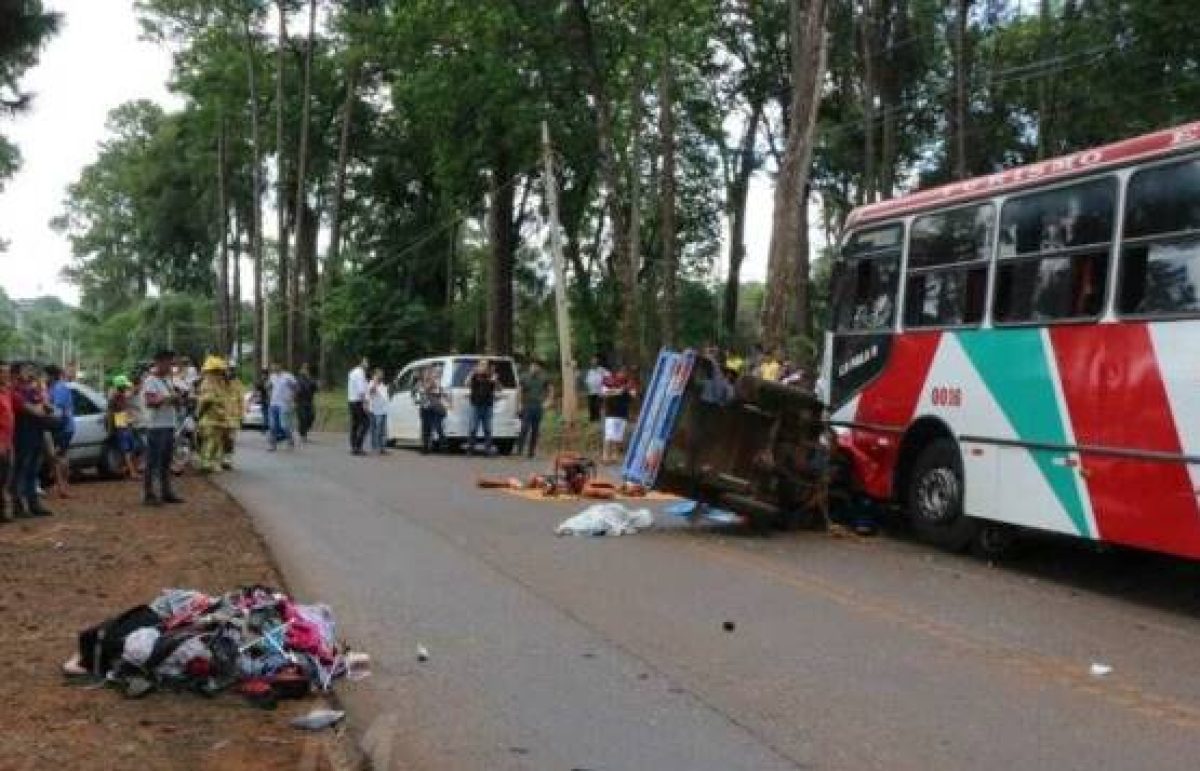 Imputan a chofer de bus implicado en accidente fatal – IPParaguay