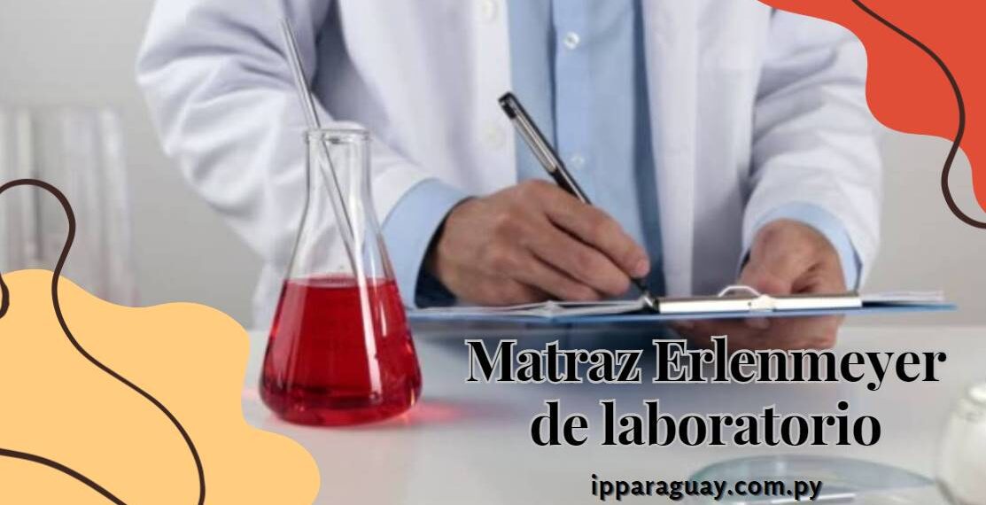Matraz Erlenmeyer de laboratorio