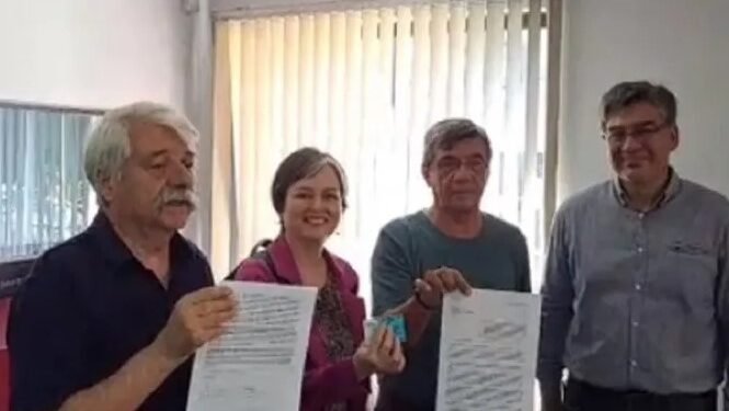 Candidatos del FG presentaron denuncia contra Horacio Cartes