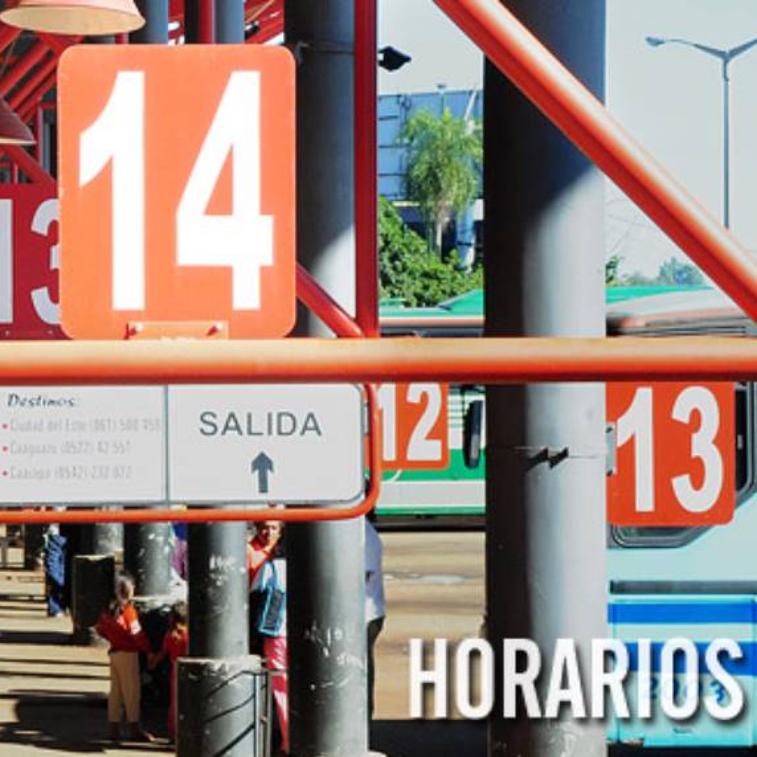 Horario de salida de ómnibus de la Terminal de Asunción