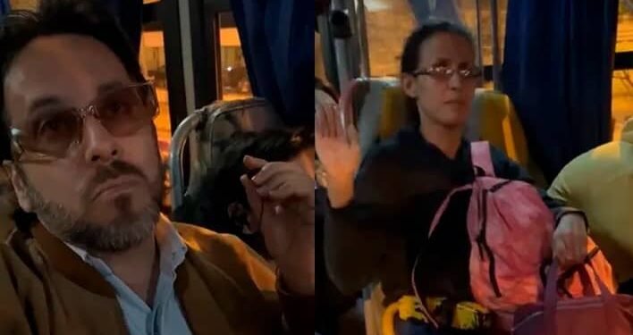 Paraguayo Cubas ataca verbalmente a pasajeros en autobús