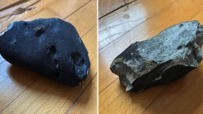 Residencia en Nueva Jersey golpeada por un meteorito