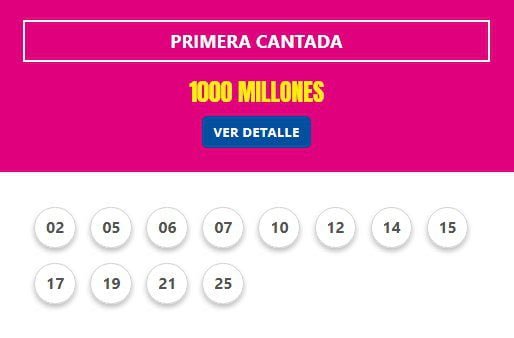 1RA CANTADA DEL TELEBINGO TRIPLE DEL 11-06-2023