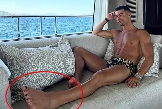Curioso detalle en la Foto de Cristiano Ronaldo Encendió las Redes