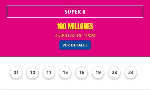 SUPER 8 DEL TELEBINGO TRIPLE DEL 11-06-2023