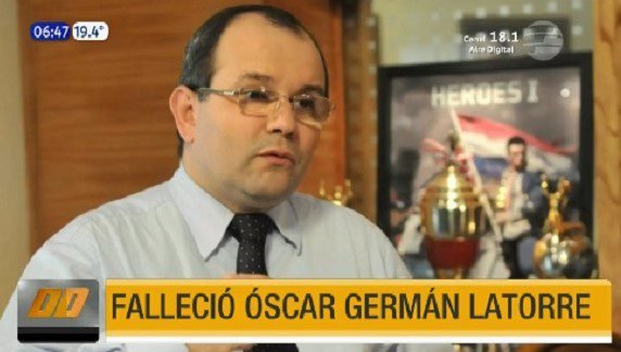 Óscar Latorre Exfiscal del Estado Pierde la Vida