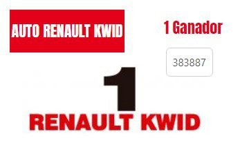 TELEBINGO TRIPLE AUTO RENAULT KWID