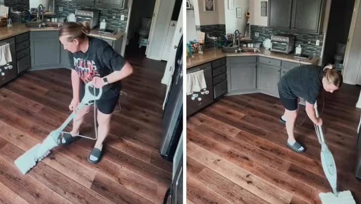 Mujer le cobra a su esposo por limpiar la casa