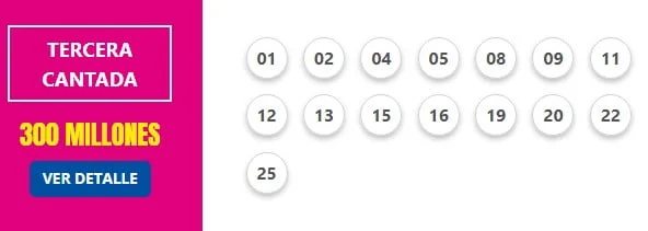 3RA CANTADA DEL TELEBINGO TRIPLE DEL 03-09-2023