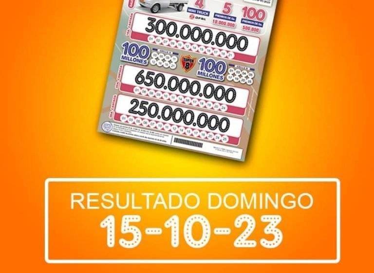 Resultado del Sorteo de Telebingo Triple 15 de Octubre 2023