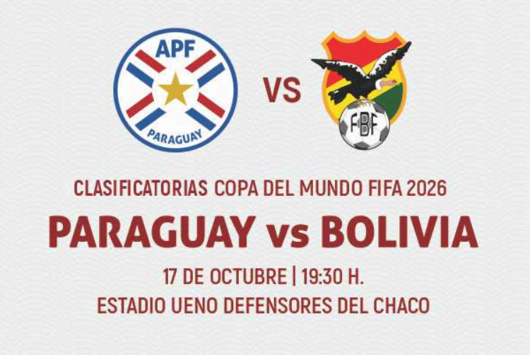 Enfrentamiento Clave Paraguay vs Bolivia por las Eliminatorias