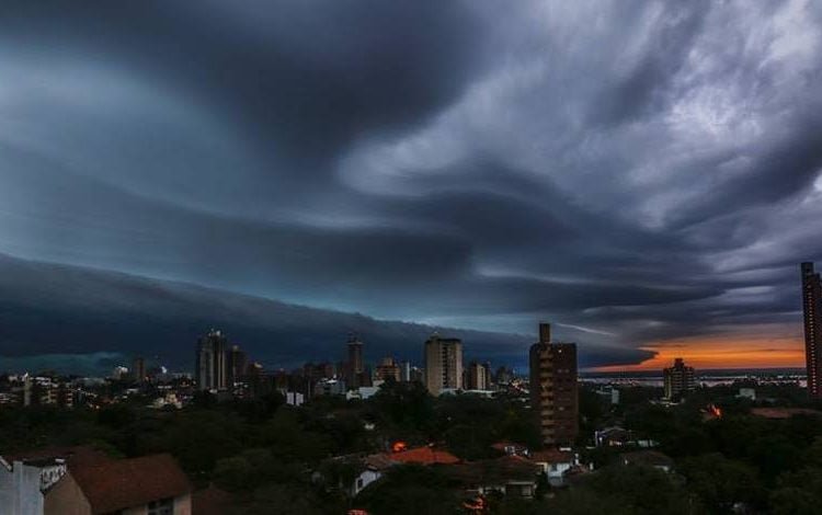 Alerta Meteorológica Tormentas Severas Pronosticadas para Asunción y Varias Regiones