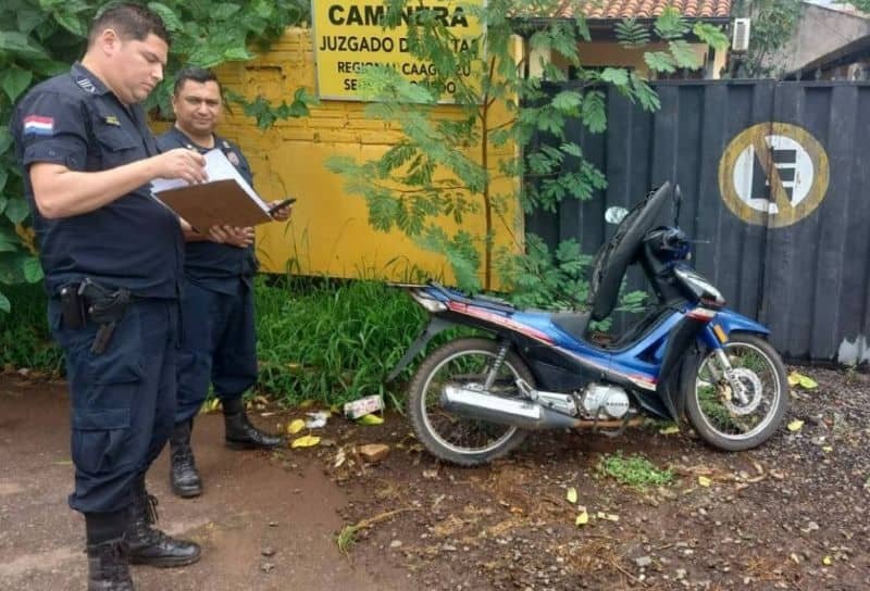 Un ladrón devolvió una moto que robó y dejó una carta