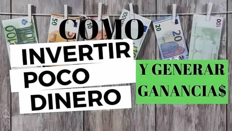 Imagen temática mostrando un camino que simboliza el viaje de inversión desde inversiones pequeñas hasta el éxito financiero, destacando diferentes opciones de inversión como la bolsa de valores, criptomonedas y emprendimientos