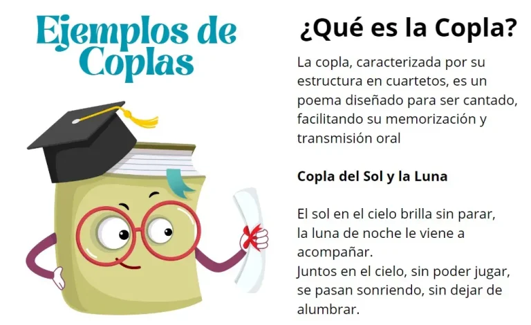 Coplas para niños ejemplos